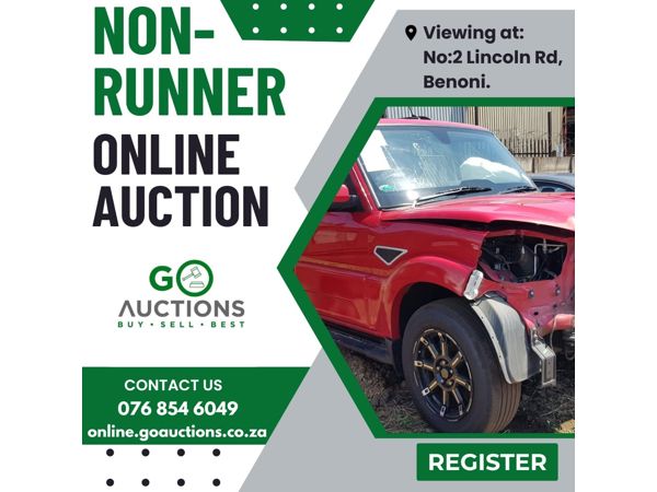 Online Non-Runner & Runner Auction 20 - 22 Nov 23